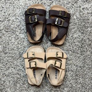 Old Navy Baby Sandals - Brown and Tan